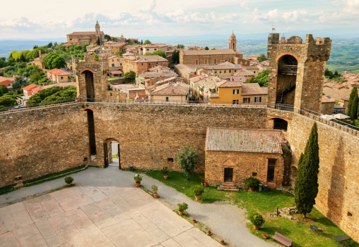 Fortezza di Montalcino, Italy